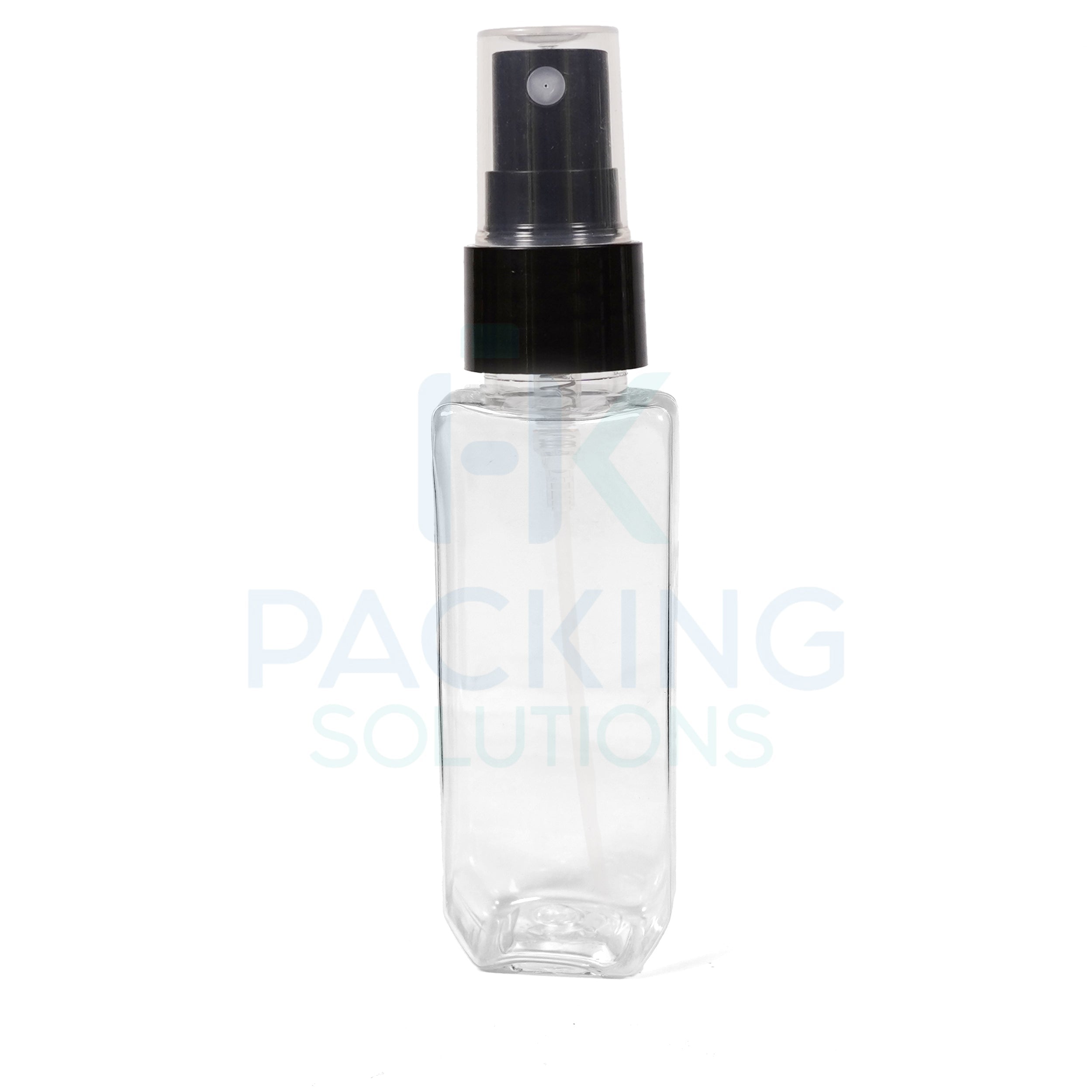 200ml Clear pet cetra bottle with 24mm mist spary  ( White, Black )