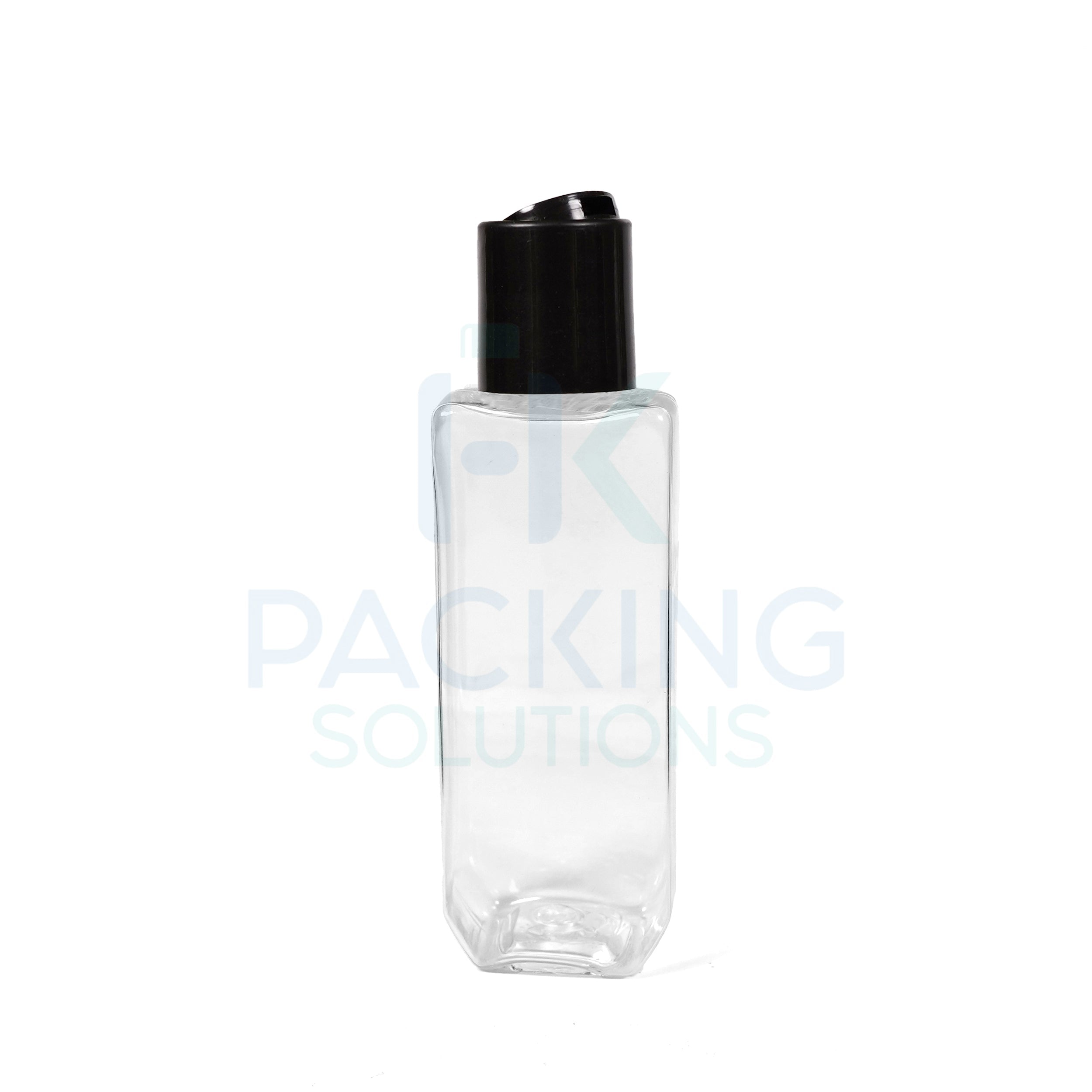 200ml Clear pet cetra bottle with 24mm destop ( White, Black )